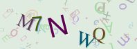 This is a captcha-picture. It is used to prevent mass-access by robots. (see: www.captcha.net)